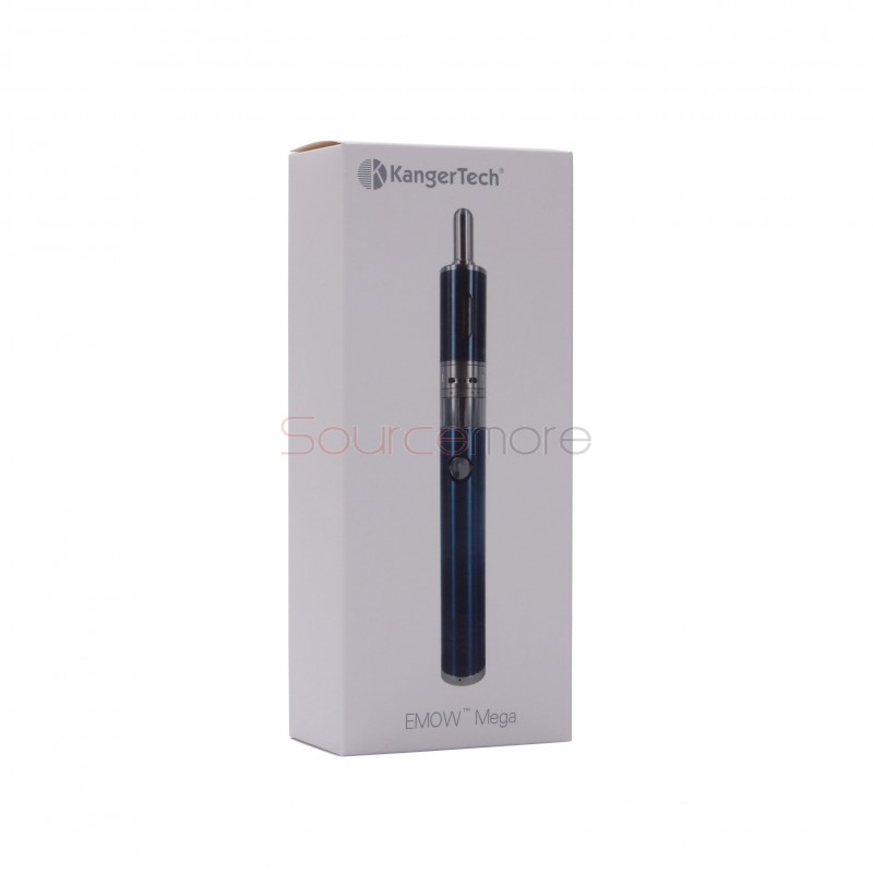 Kanger EMOW Mega Starter Kit 1300mah Battery 2.8ml with US Plug - Blue 