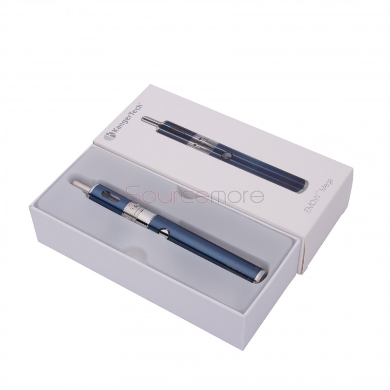Kanger EMOW Mega Starter Kit 1300mah Battery 2.8ml with US Plug - Blue 