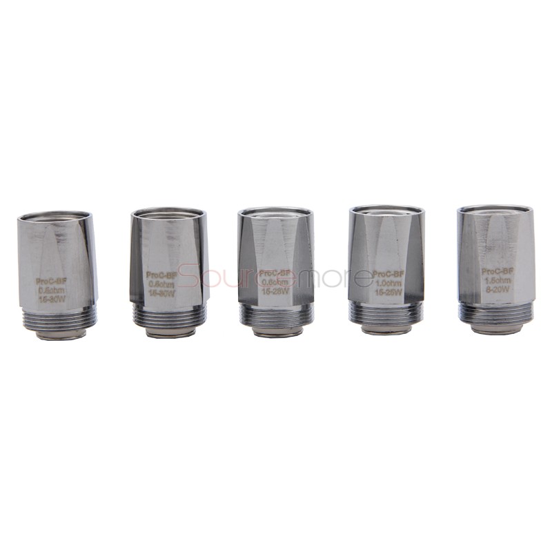 Joyetech Replacement Coil ProC-BF 1.0ohm Head for Cubis 2 Atomizer 5pcs- 1.0ohm