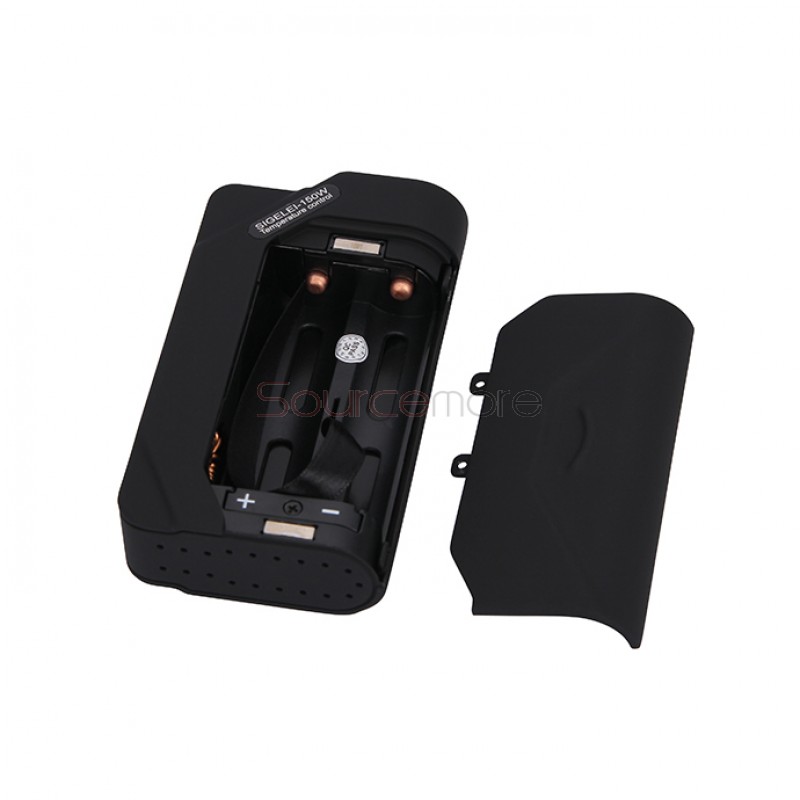 Sigelei 150W TC Temperature Control Variable Wattage Housing 2 18650 Battery Box Mod-Black