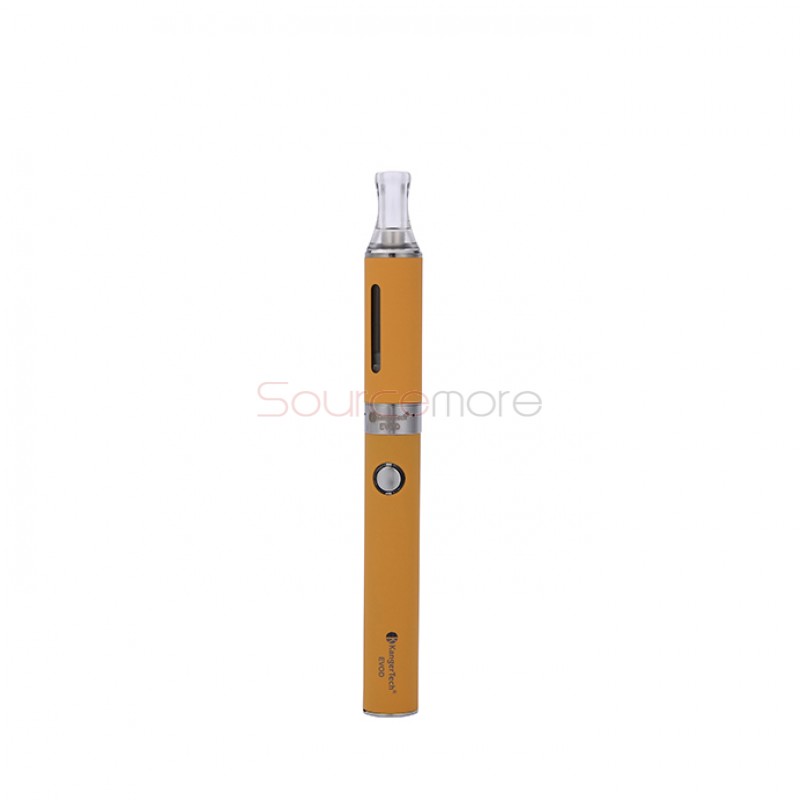 Kanger EVOD Starter Kit with 1.8ml Atomizer and 650mah Battery - Yellow US Plug