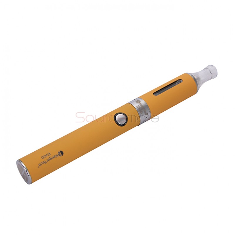 Kanger EVOD Starter Kit with 1.8ml Atomizer and 650mah Battery - Yellow US Plug