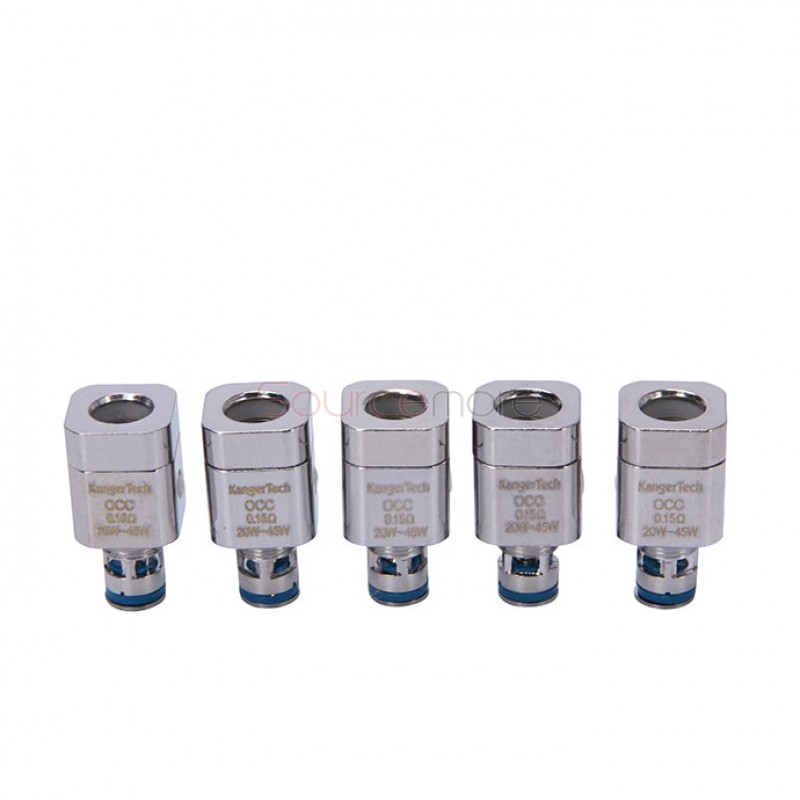 Kanger Ni200 Replacement Coil Head Fit Subtank Series Clearomizers 5pcs-0.15ohm