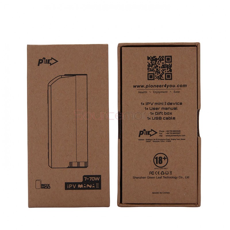 Pioneer4you iPV Mini II 70W Box Mod - Silver