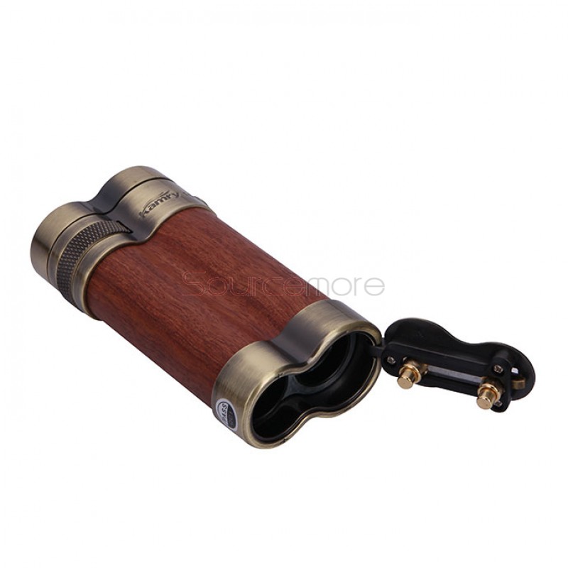 Kamry 100W APV VW Variable Wattage 18650 Battery 510 Threading Box Mod-Light Wood
