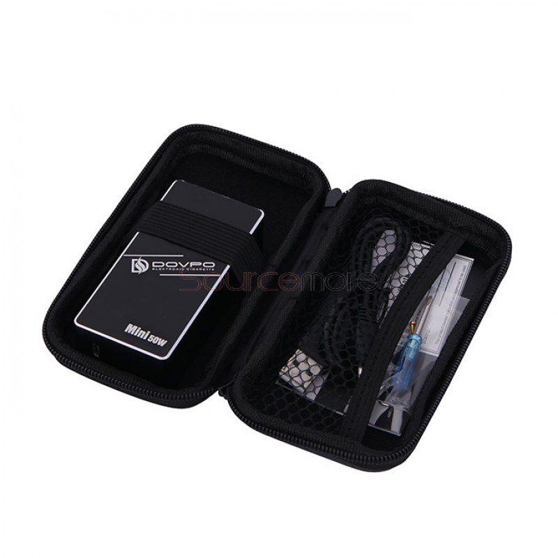 Dovpo Mini 50W Variable Wattage 7-50w OLED 18650 Battery Box Mod-Black