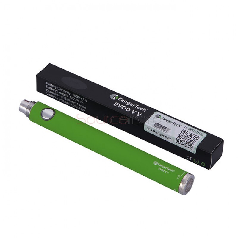 Kanger EVOD VV Battery 1000mah - green