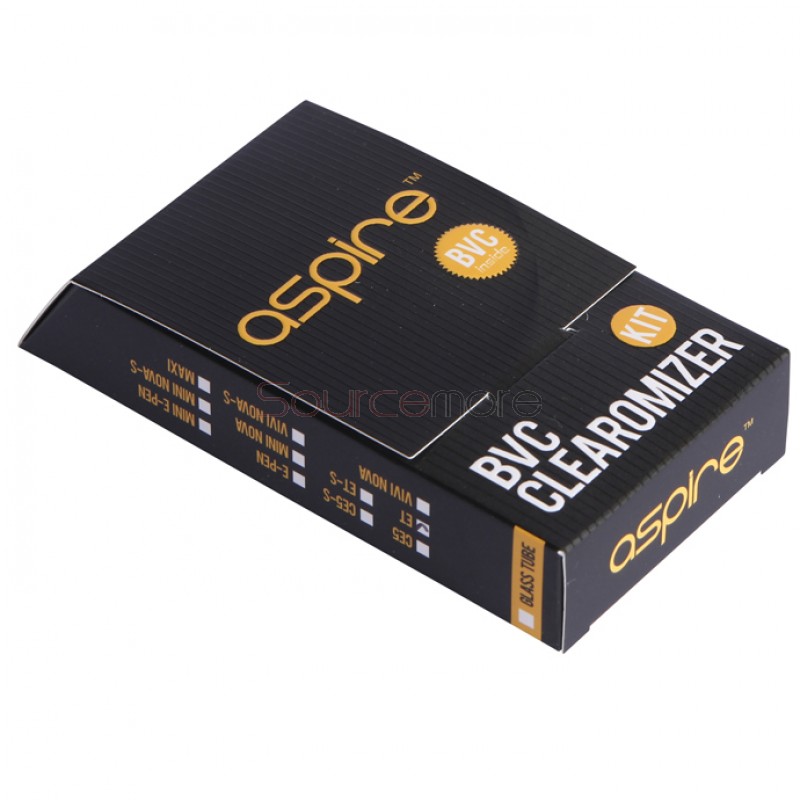 Aspire ET BVC Clearomizer Kit with Coils