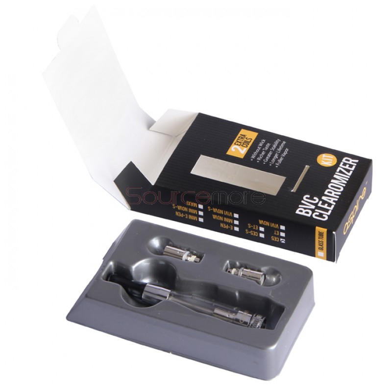 Aspire CE5 BVC Clearomizer Kit with Coils - Yellow