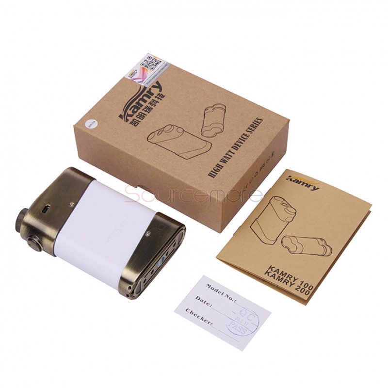 Kamry 200W APV VW Variable Wattage 18650 Battery 510 Threading Box Mod-Red