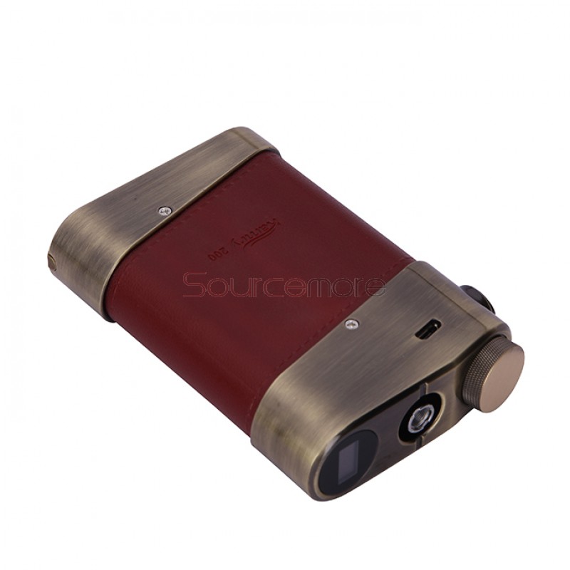Kamry 200W APV VW Variable Wattage 18650 Battery 510 Threading Box Mod-Red
