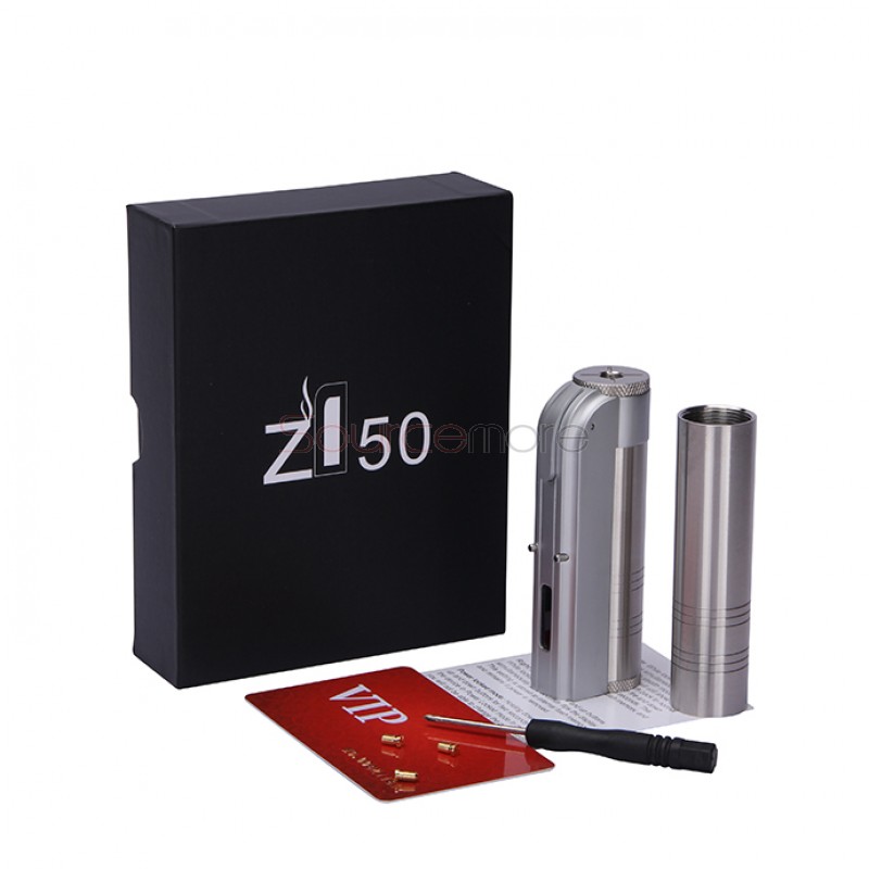 Cloupor ZNA 50 18650/18550 APV 50W Mod - silver