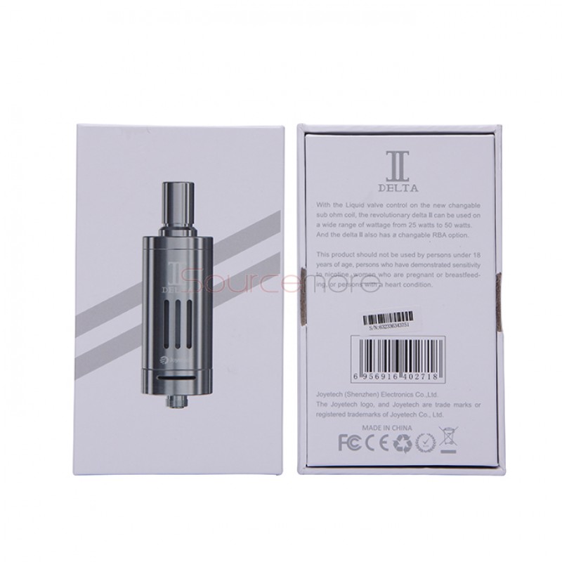 Joyetech Delta II Sub Ohm Tank- Silver