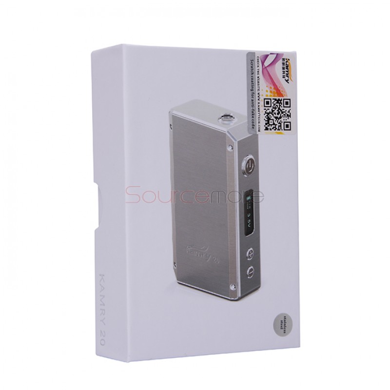 Kamry 20W Mini VV 2000mah 510 Threading APV Box Mod-Stainless Steel