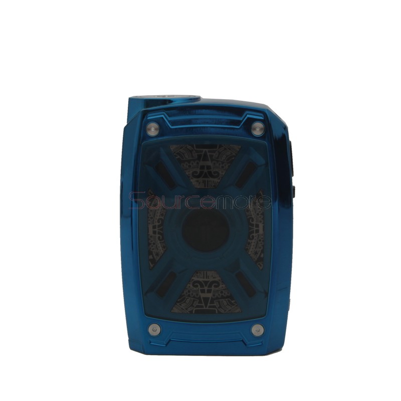 Tesla XT 220W Box Mod with RGB LED Light - Blue