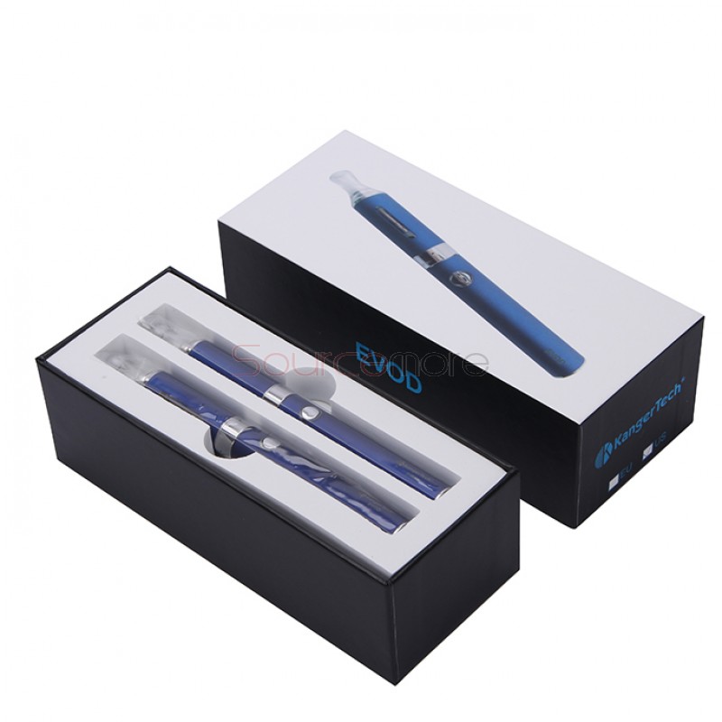Kanger EVOD Starter Kit with 1.8ml Atomizer and 650mah Battery - Blue US Plug