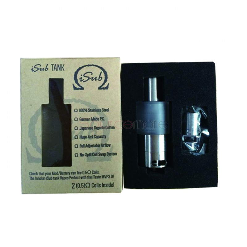 Innokin iSub Sub-Ohm Tank 4.0ml - black