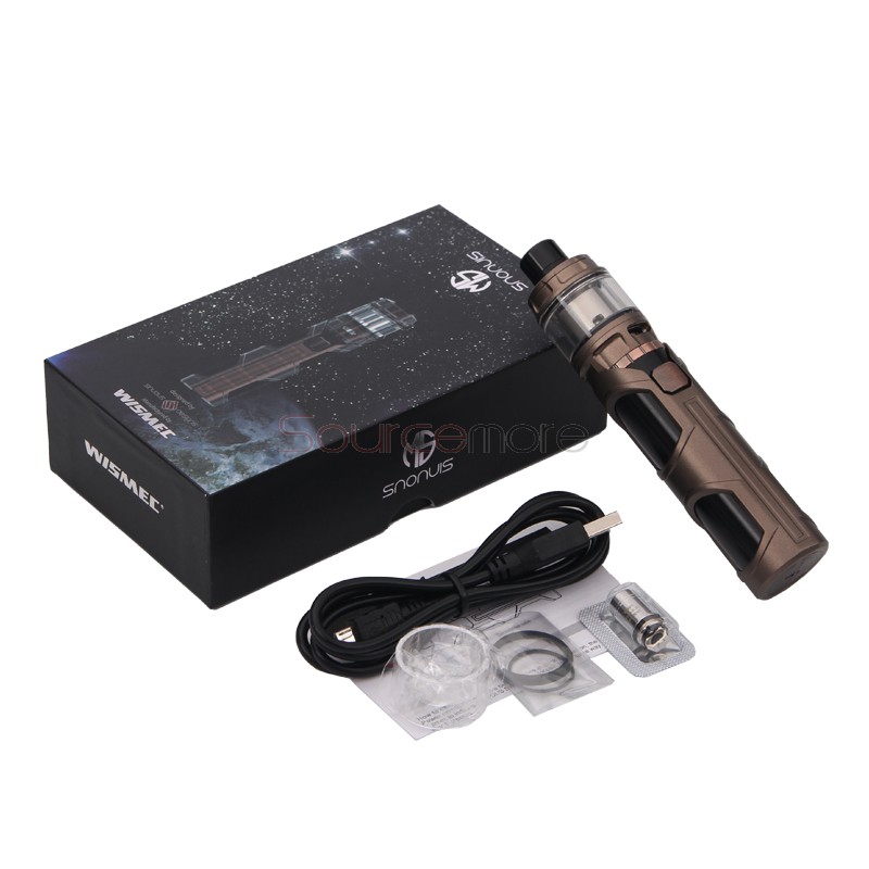Wismec SINUOUS SW Kit with Elabo SW Tank 2ml -  Brown