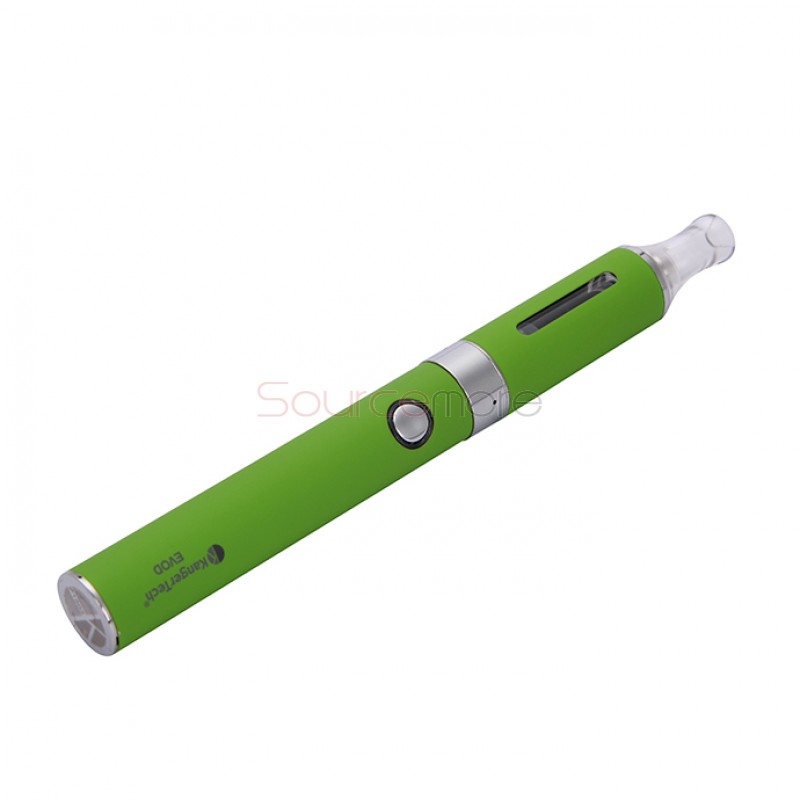 Kanger EVOD Starter Kit with 1.8ml Atomizer and 650mah Battery - Green US Plug
