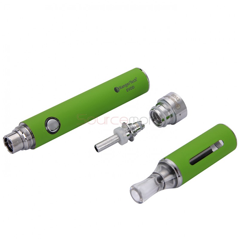 Kanger EVOD Starter Kit with 1.8ml Atomizer and 650mah Battery - Green EU Plug
