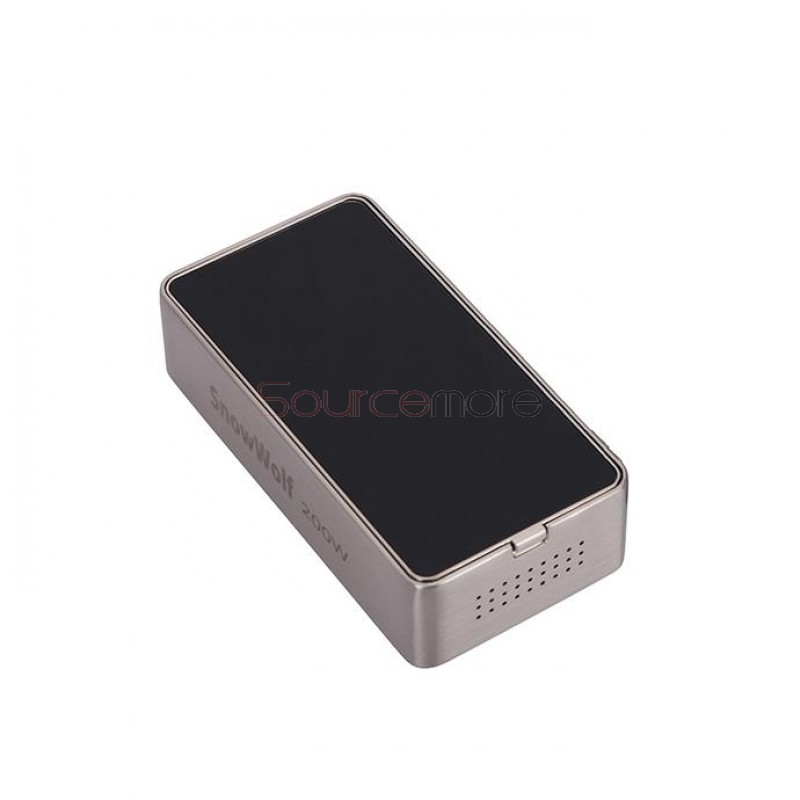 Sigelei Snow Wolf VV/VW 200W Box Mod with Temperature Control-Black