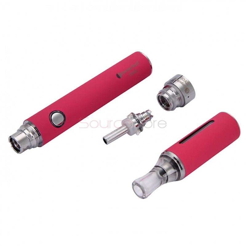 Kanger EVOD Starter Kit with 1.8ml Atomizer and 650mah Battery - Pink EU Plug