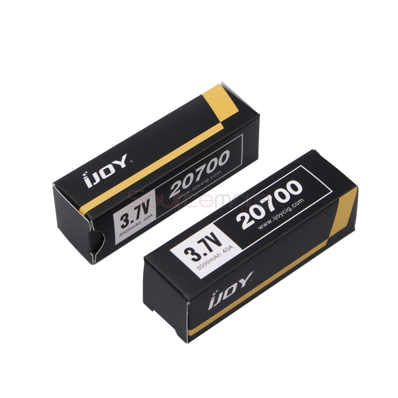 IJOY INR 20700 Rechargeable Lithium Battery 40A 3.7V 3000mah 