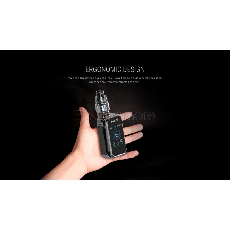 Smok G-Priv 2 Luxe Edition Kit with 230W G-Priv 2 Mod Luxe Edition and TFV12 Prince Tank-Prism Chrome
