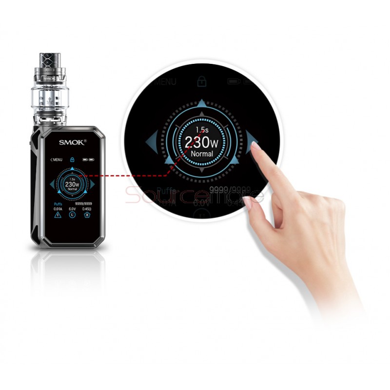 Smok G-Priv 2 Luxe Edition Kit with 230W G-Priv 2 Mod Luxe Edition and TFV12 Prince Tank-Prism Chrome
