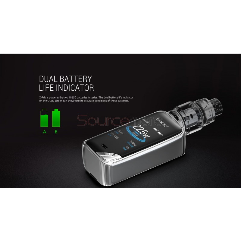 Smok X-Priv Kit with TFV12 Prince Tank 8ml