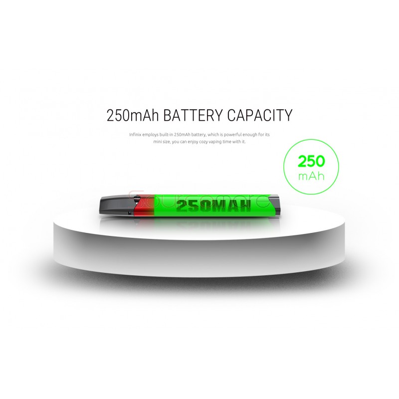 Smok INFINIX 16W Starter Kit with 250mah and 2ml Capacity-Blue