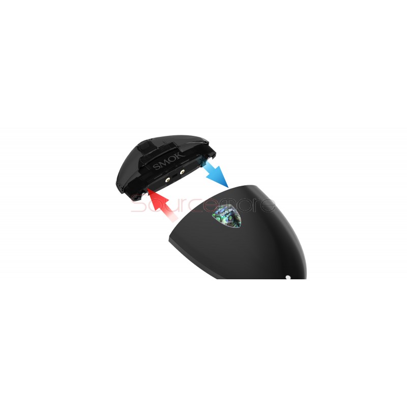 Smok Rolo Badge Kit with 2ml and 250mah Capacity-Prism Black