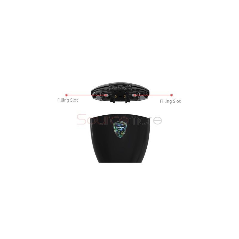 Smok Rolo Badge Kit with 2ml and 250mah Capacity-Prism Black
