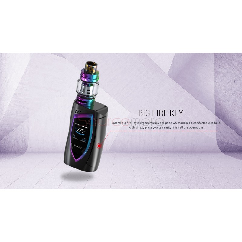 SMOK Devilkin Kit with TFV12 Prince Tank - Black and Prism Gold