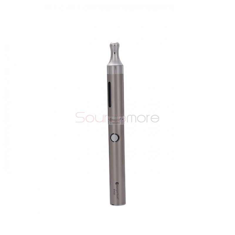 Kanger Evod 2 Starter Kit with 1.6ml Atomizer Double Pack Dual Ecigs kits-Silver US Plug  
