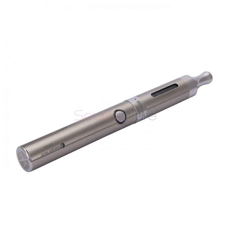 Kanger Evod 2 Starter Kit with 1.6ml Atomizer Double Pack Dual Ecigs kits-Silver EU Plug  