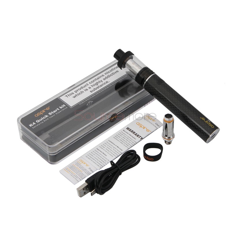 Aspire K4 Quick Starter Kit Black