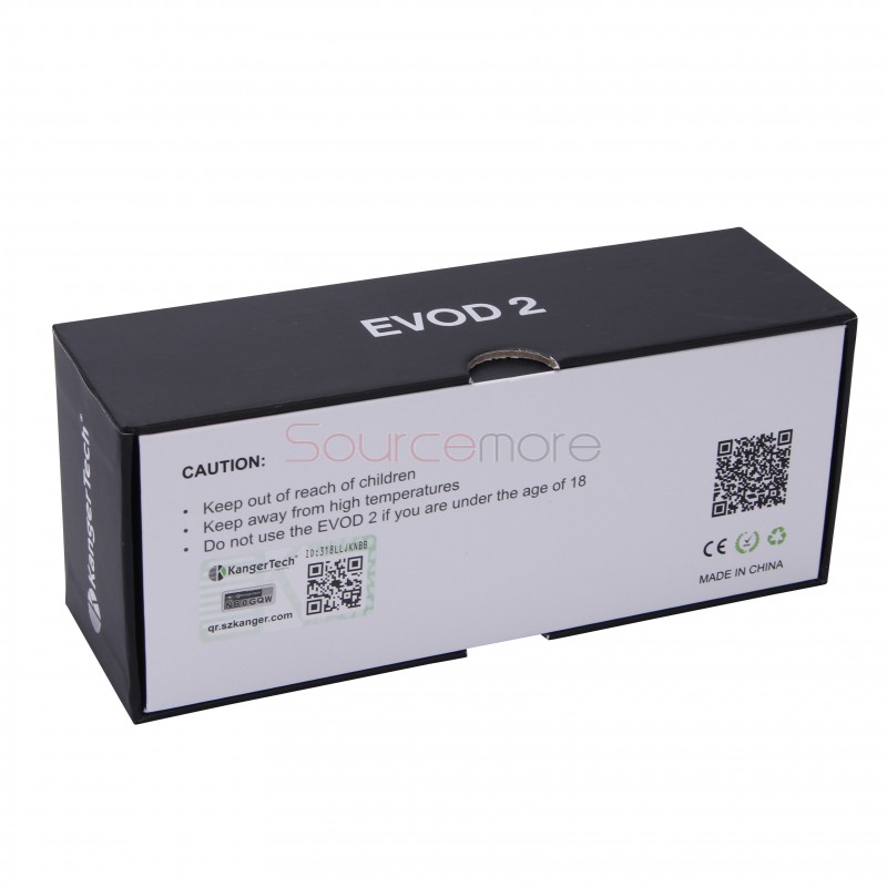 Kanger Evod 2 Starter Kit - Black US Plug