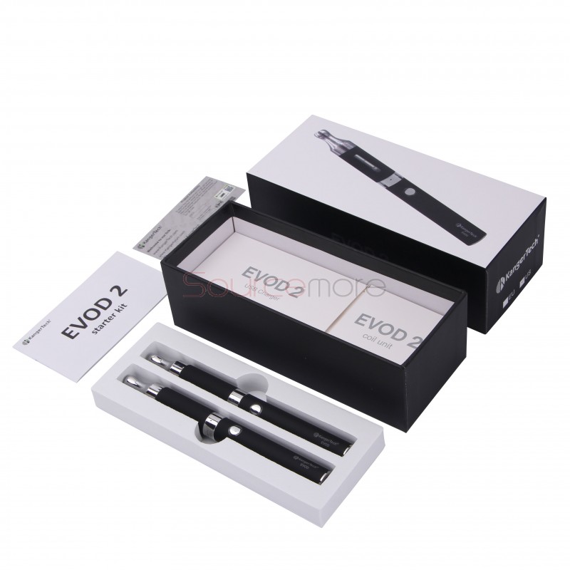 Kanger Evod 2 Starter Kit - Black US Plug