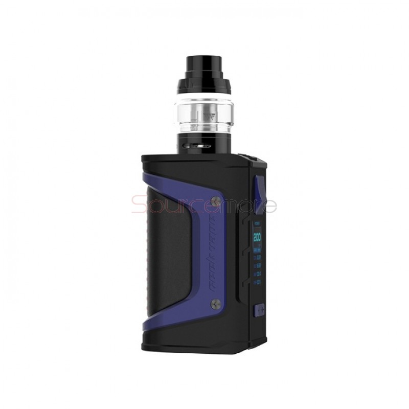 Geek Vape Aegis Legend Kit 200W Aegis Legend Mod with 4ml Aero Mesh Sub Ohm  Tank- Navy Blue Trim