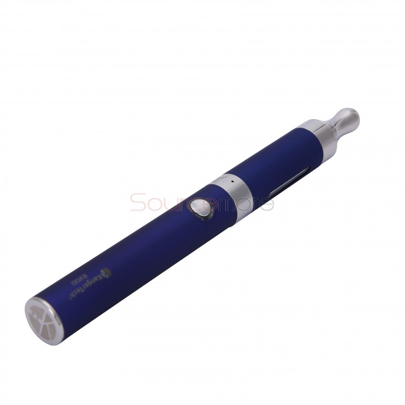 Kanger Evod 2 Starter Kit with 1.6ml Atomizer Double Pack Dual Ecigs kits-Blue EU Plug  