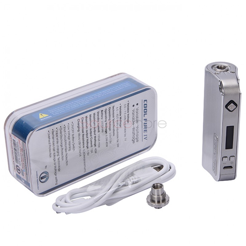 Innokin Cool Fire IV Box Mod 40W - Silver