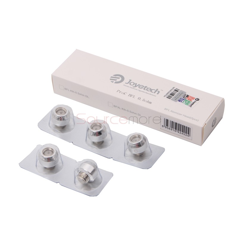 Joyetech Replacement Coil ProC-BFL 0.5ohm Head for Cubis 2 2ml TPD Version Atomizer 5pcs- 0.5ohm