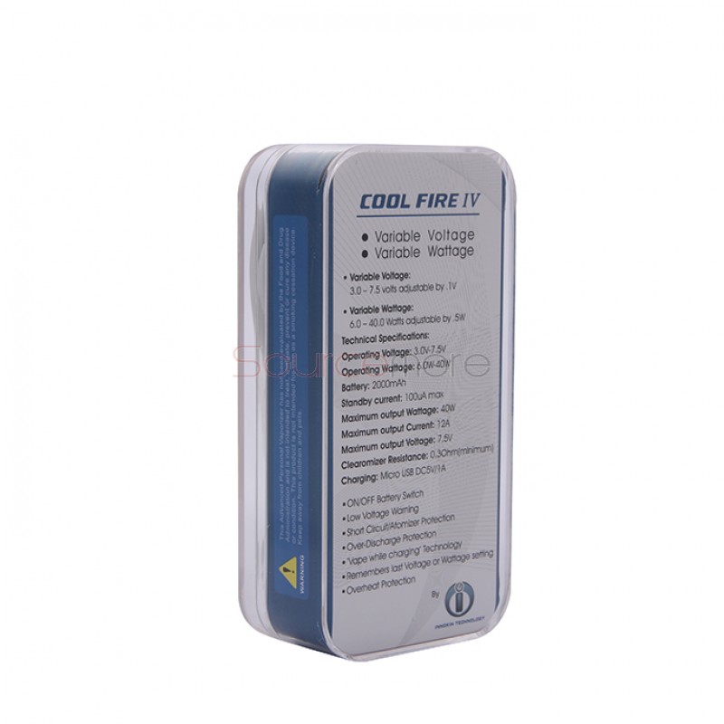 Innokin Cool Fire IV Box Mod 40W - Silver
