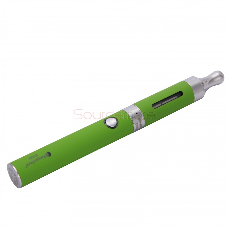 Kanger Evod 2 Starter Kit with 1.6ml Atomizer Double Pack Dual Ecigs kits-Green US Plug  
