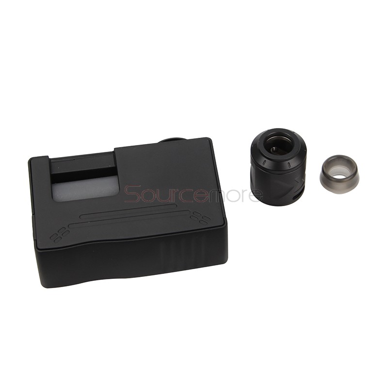HugsVape Surge Squonk 80W Kit with Piper RDA - Black