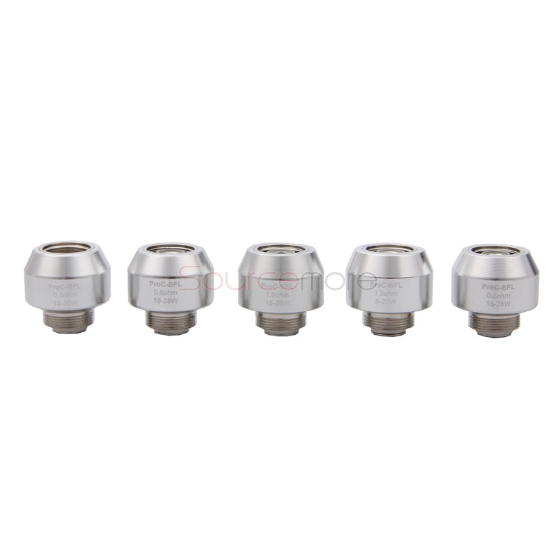 Joyetech Replacement Coil ProC-BFL 0.5ohm Head for Cubis 2 2ml TPD Version Atomizer 5pcs- 0.5ohm