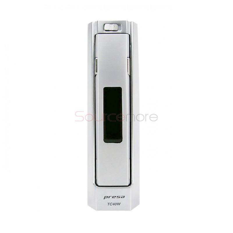 Wismec Presa TC 40W Mod With OLED Sreen - Silver