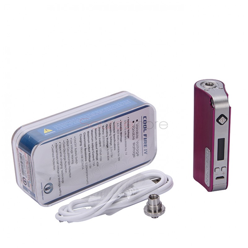 Innokin Cool Fire IV Box Mod 40W - Fuchsia