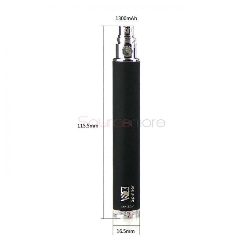 Vision Spinner I Variable Voltage Battery 1300mah - stainless steel